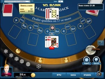 3 Card Blackjack